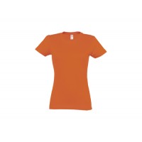 T-SHIRT SRA M/MANGA IMPERIAL WOMEN LARANJA 